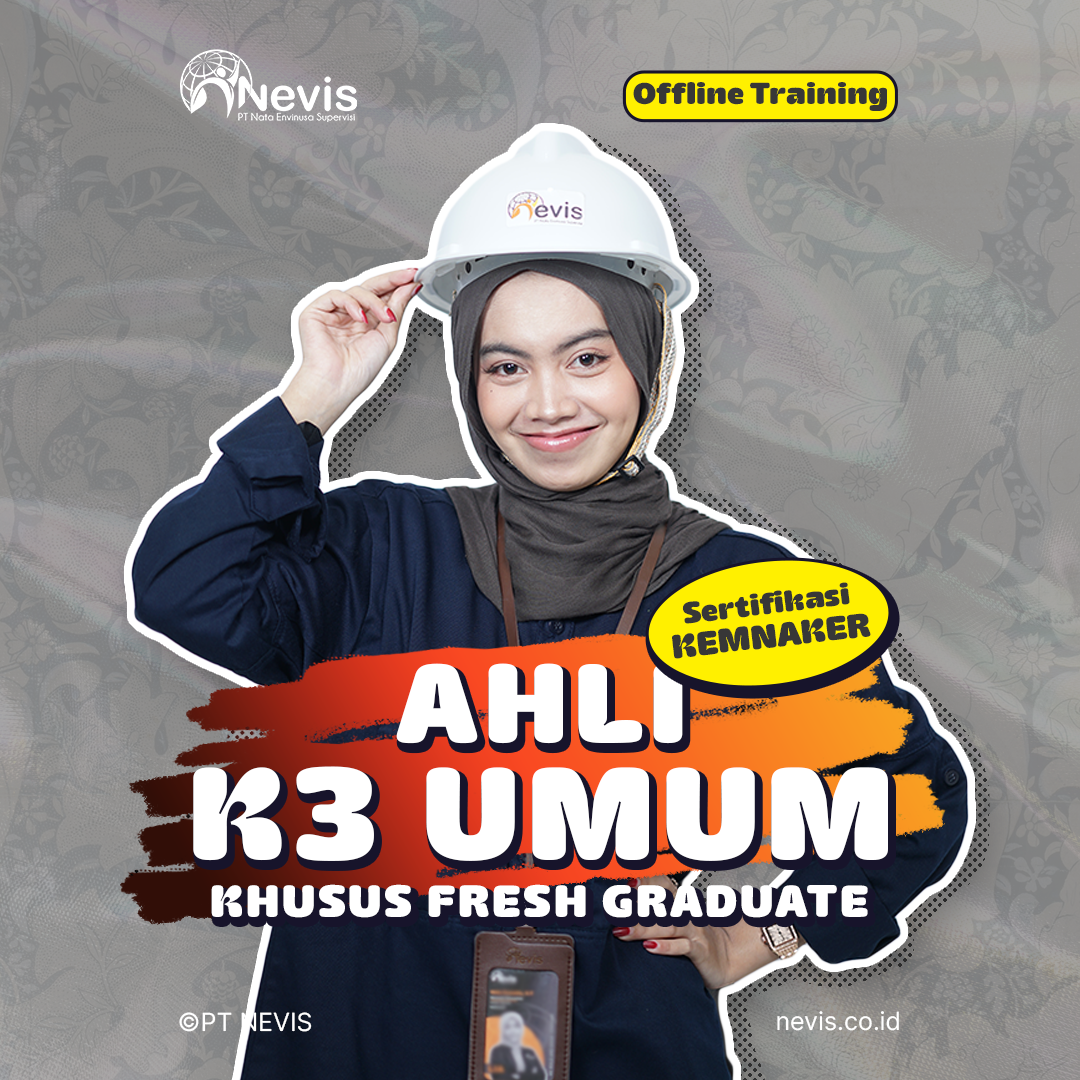 Foto Produk Pelatihan Ahli K3 Umum Sertifikasi KEMNAKER RI Fresh Graduate Offline