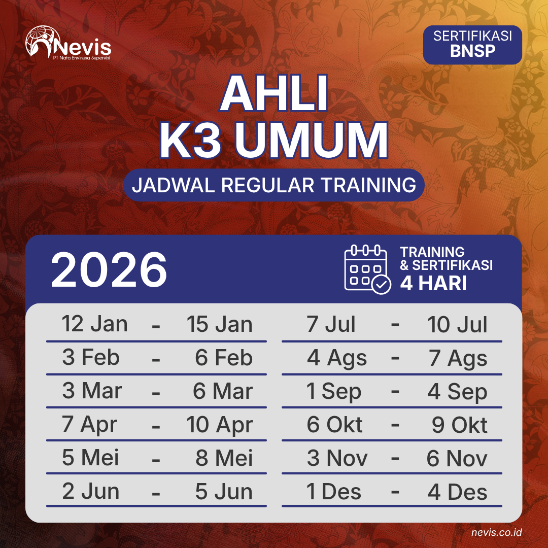 Foto Produk Pelatihan Ahli K3 Umum Sertifikasi BNSP Online