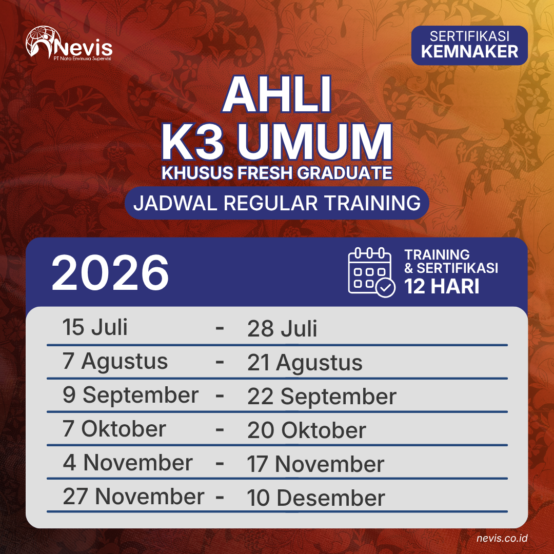 Foto Produk Pelatihan Ahli K3 Umum Sertifikasi KEMNAKER RI Fresh Graduate Online