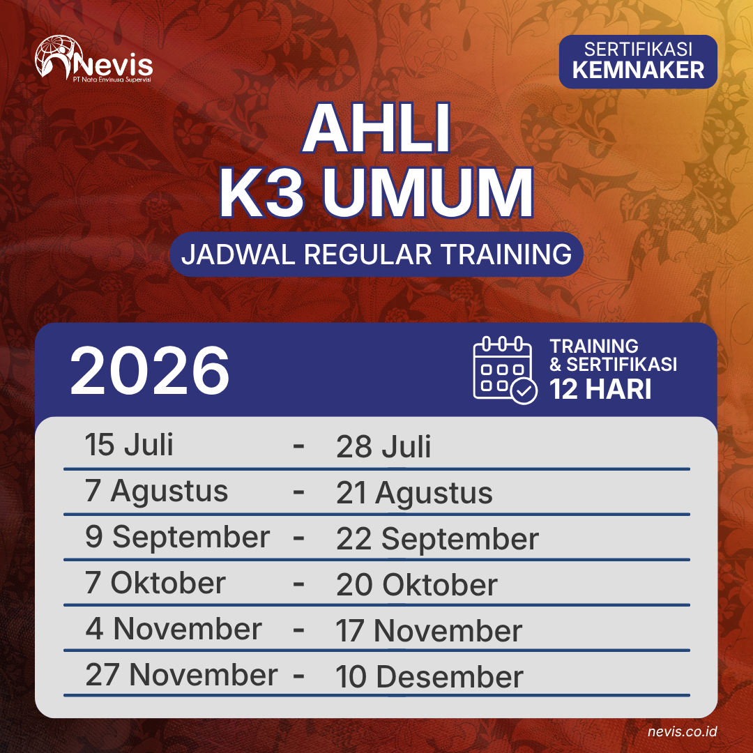 Foto Produk Pelatihan Ahli K3 Umum Sertifikasi KEMNAKER RI Online