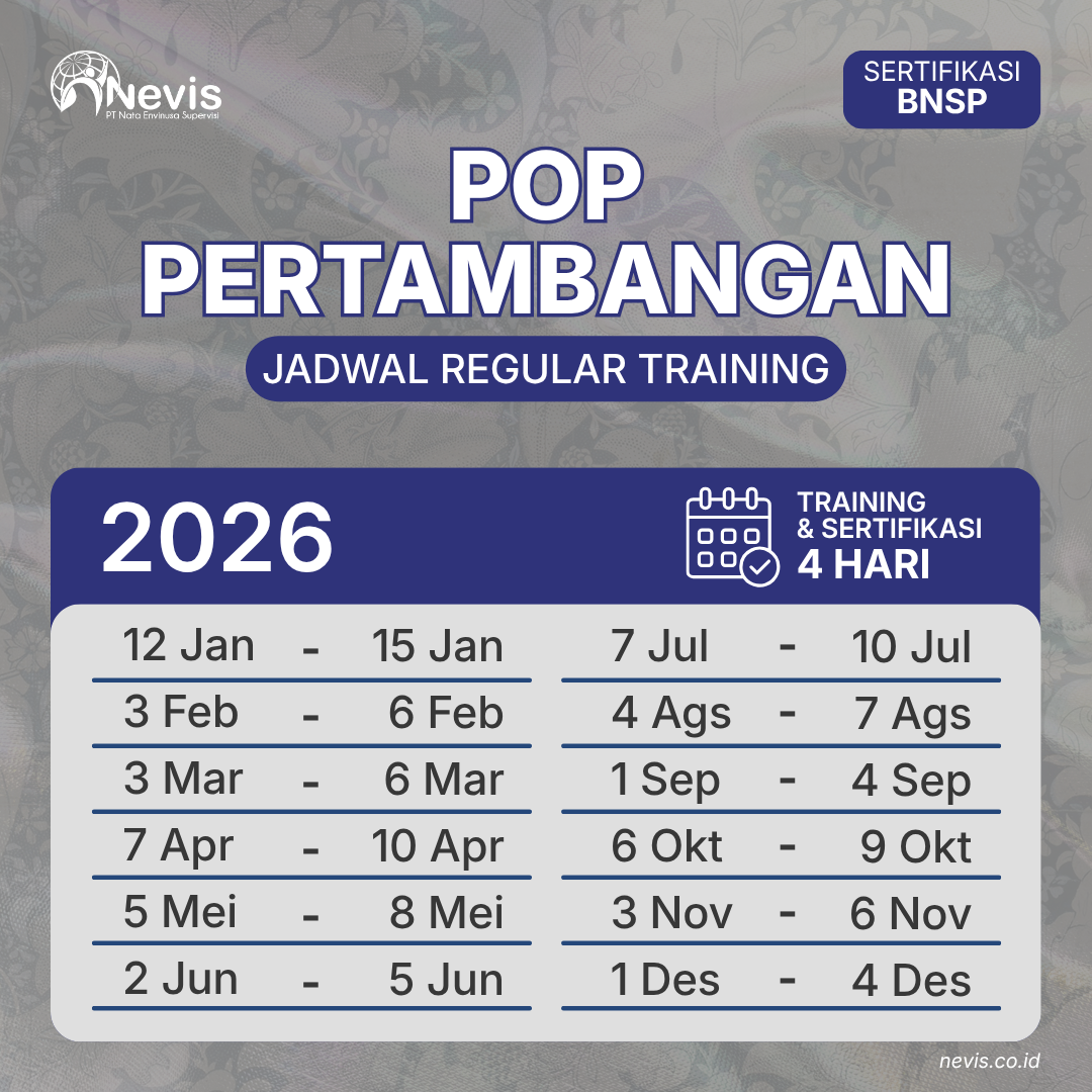 Foto Produk Pelatihan POP Pertambangan Sertifikasi BNSP Offline