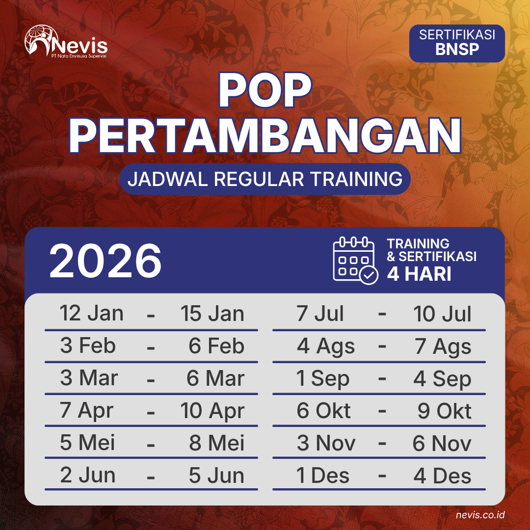 Foto Produk Pelatihan POP Pertambangan Sertifikasi BNSP Online