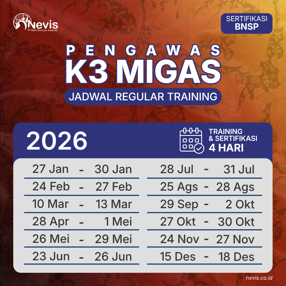 Foto Produk Pelatihan Pengawas K3 Migas Sertifikasi BNSP Online
