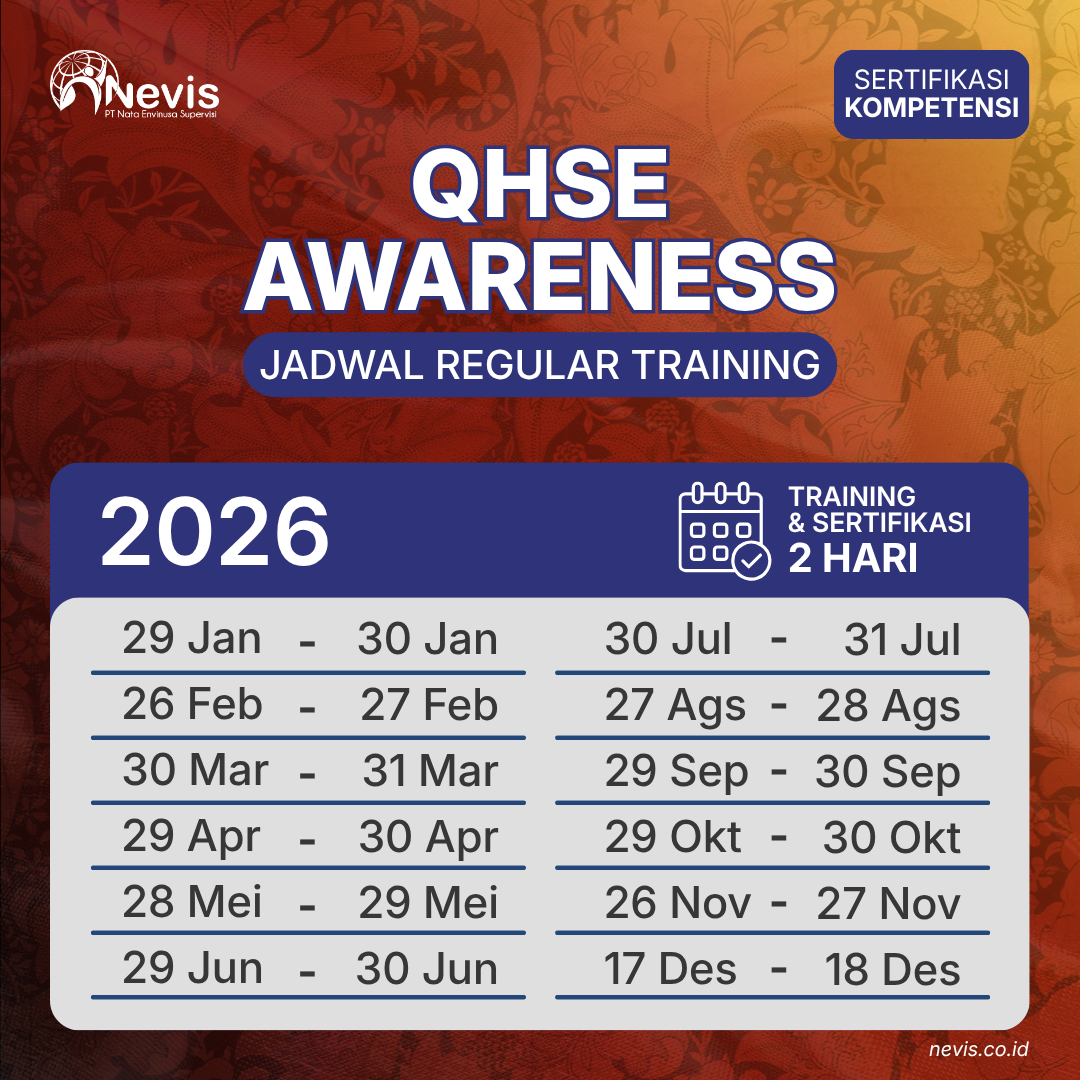 Foto Produk Pelatihan QHSE Awareness ISO 9001:2015, ISO 14001:2015, ISO 45001:2018 Sertifikasi Kompetensi Online