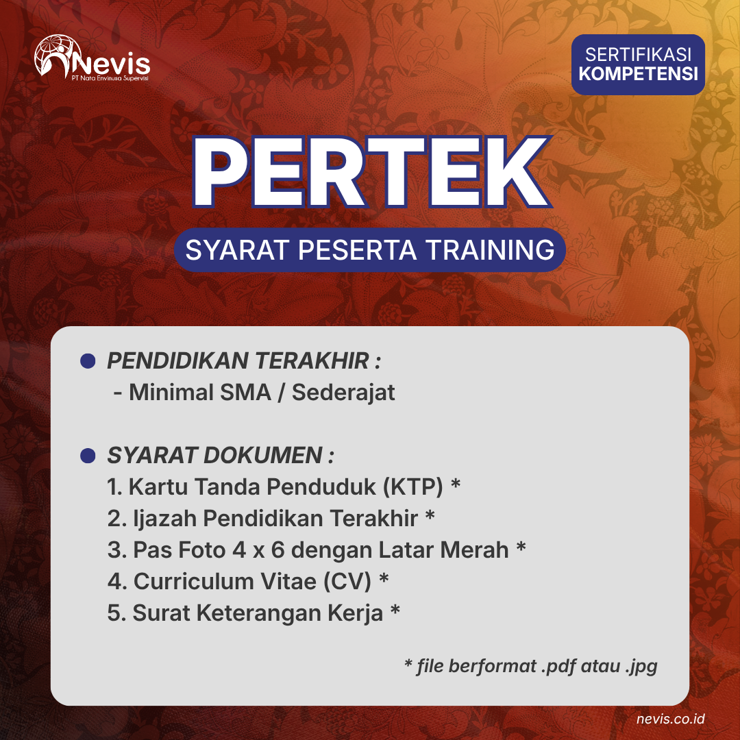 Foto Produk Pelatihan PERTEK Limbah B3, Air Limbah dan Emisi Udara Sertifikasi Kompetensi Online