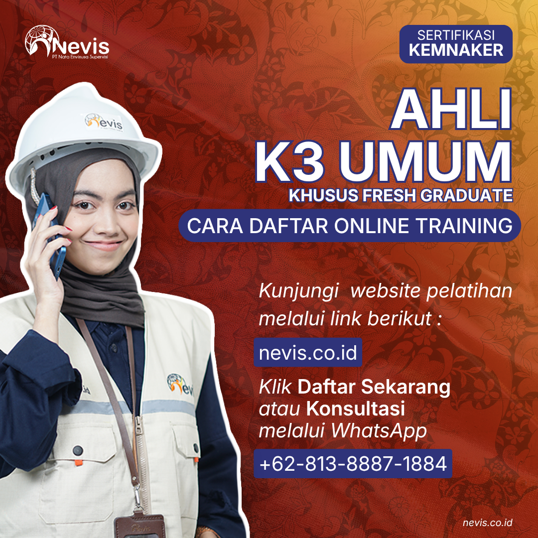 Foto Produk Pelatihan Ahli K3 Umum Sertifikasi KEMNAKER RI Fresh Graduate Online