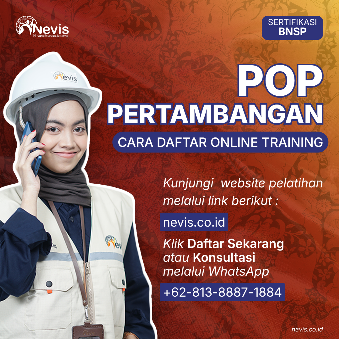 Foto Produk Pelatihan POP Pertambangan Sertifikasi BNSP Online