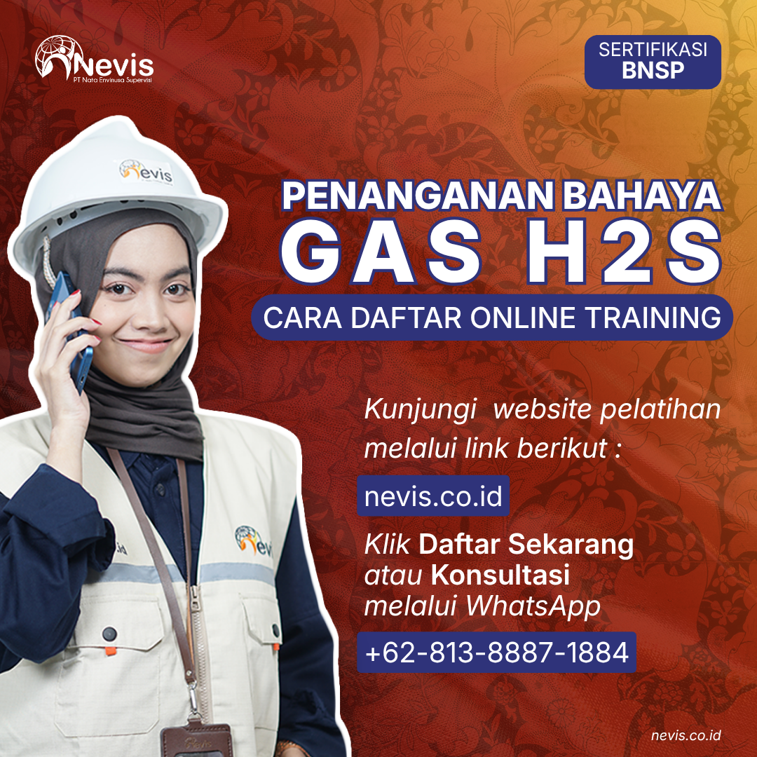 Foto Produk Pelatihan Penanganan Bahaya Gas H2S Sertifikasi BNSP Online