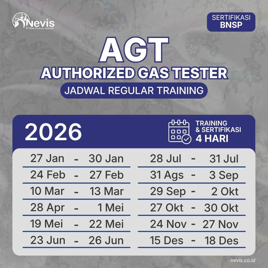 Foto Produk Pelatihan Authorized Gas Tester (AGT) Sertifikasi BNSP Offline