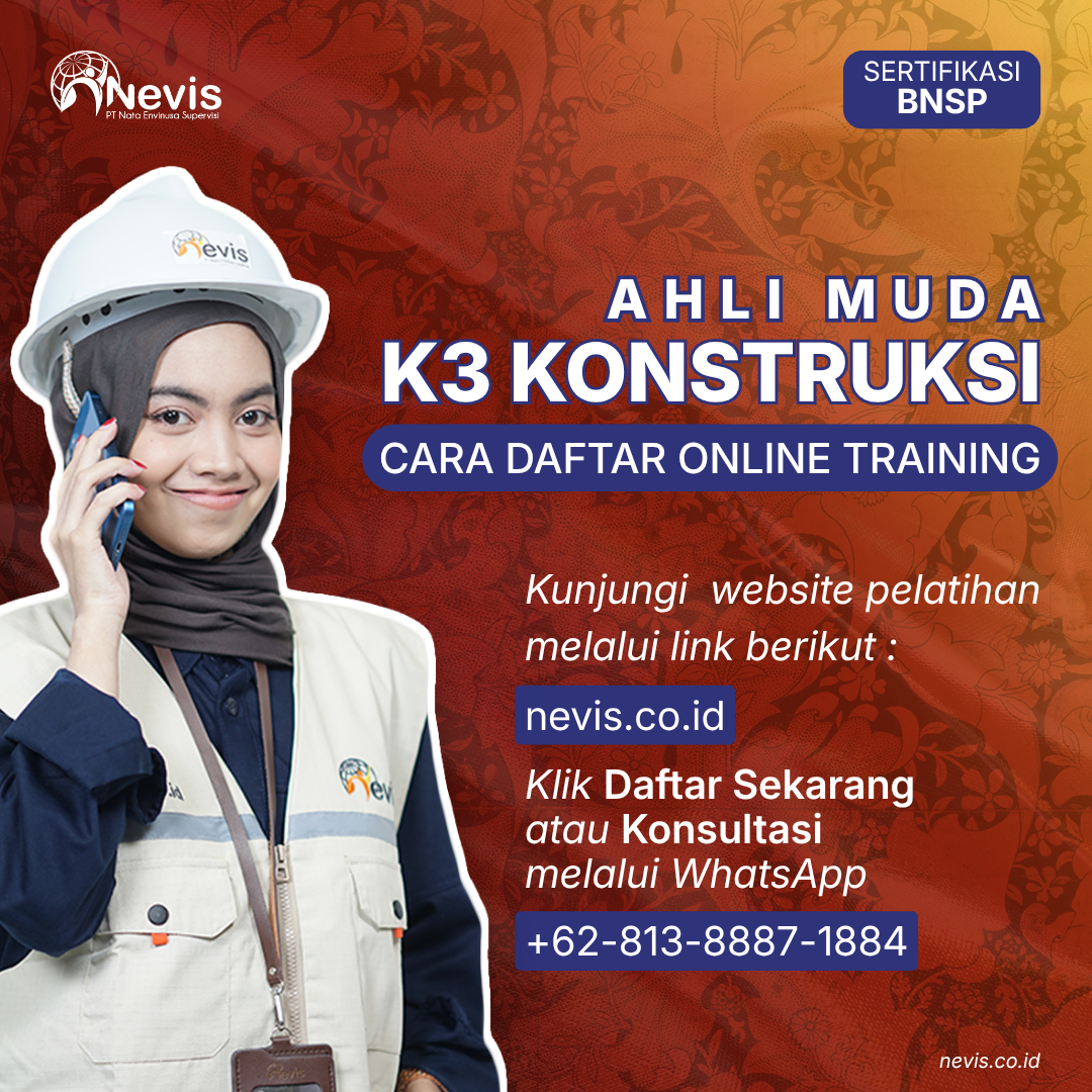 Foto Produk Pelatihan Ahli Muda K3 Konstruksi Sertifikasi BNSP Online