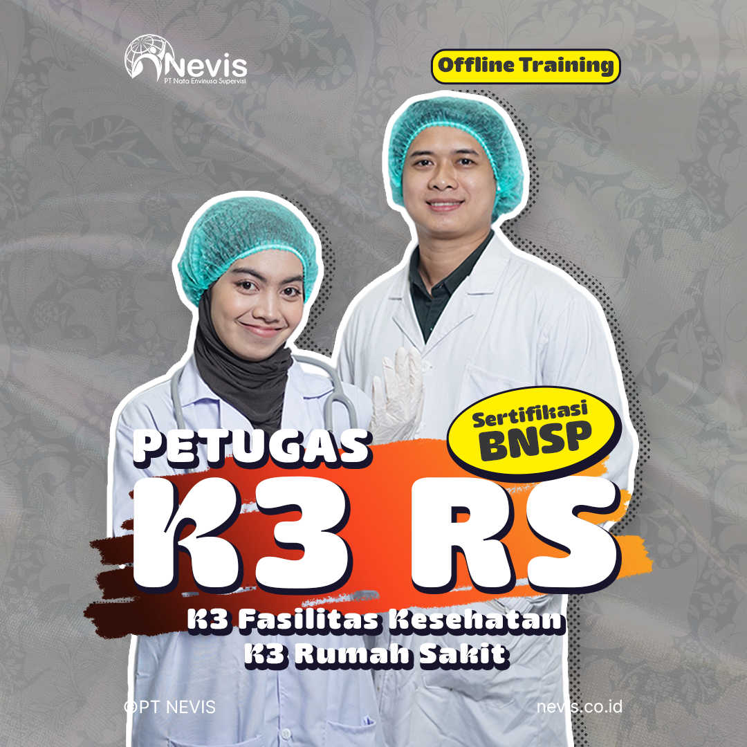 Foto Produk Pelatihan Petugas K3 Rumah Sakit Sertifikasi BNSP Offline