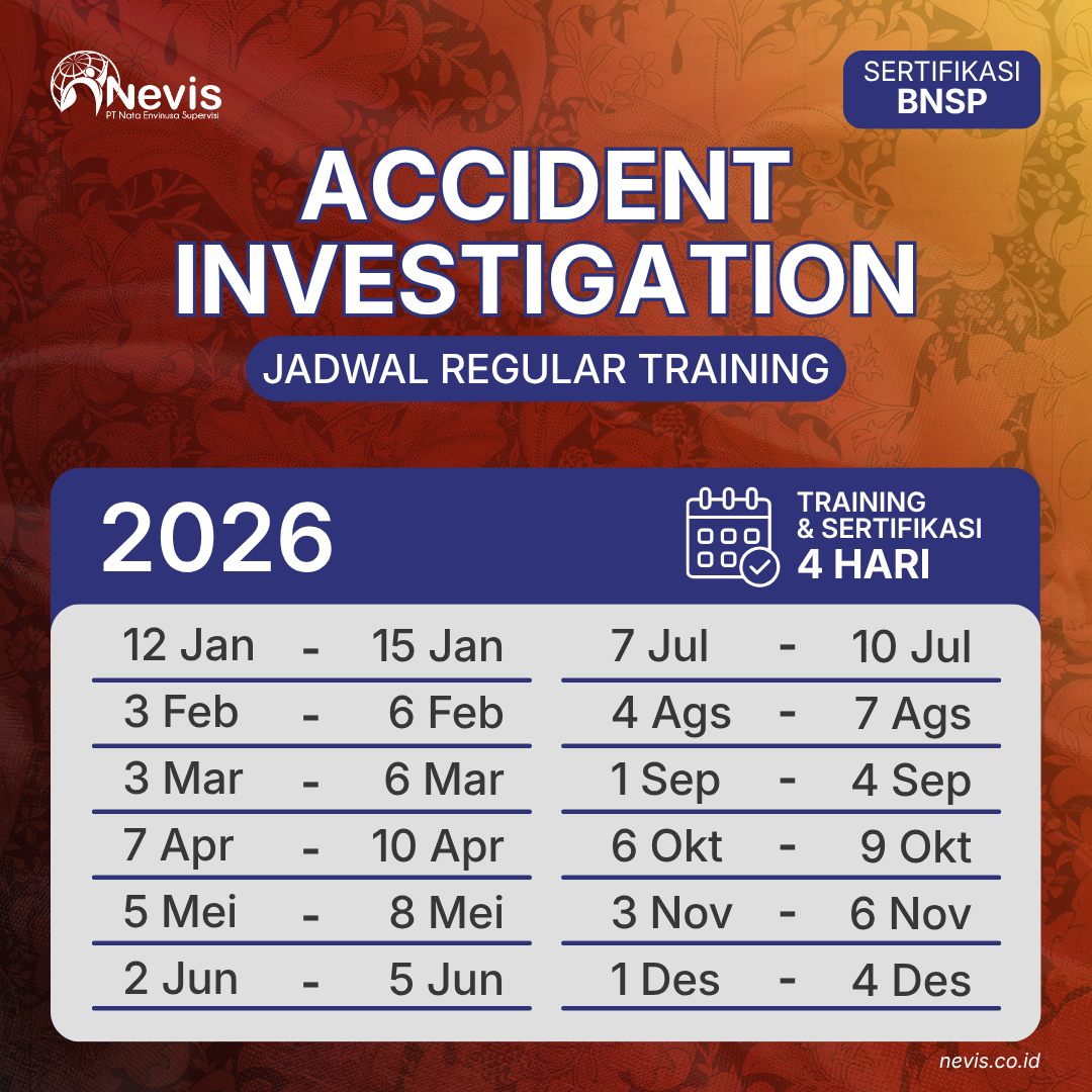 Foto Produk Pelatihan Accident Investigation Sertifikasi BNSP Online