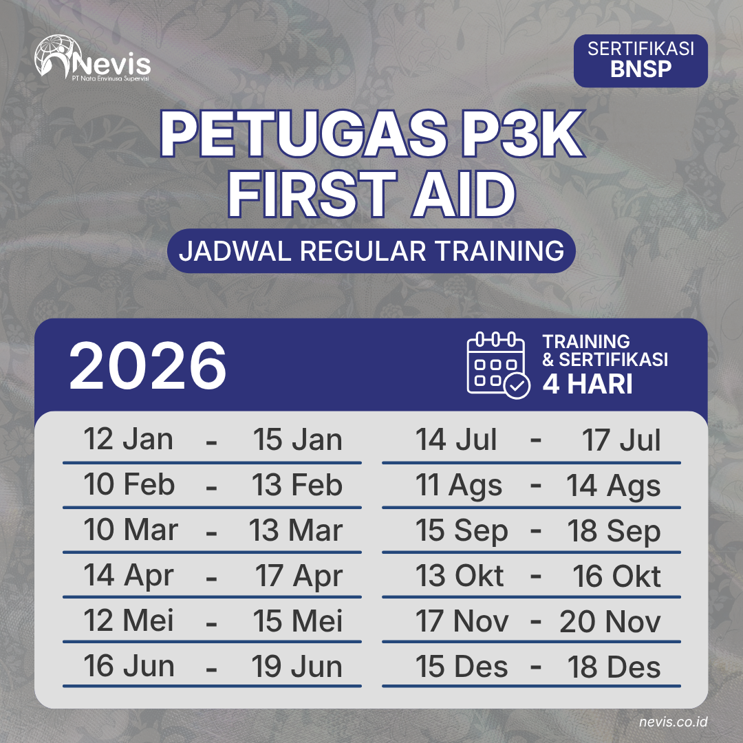 Foto Produk Pelatihan Petugas P3K (First Aid) Sertifikasi BNSP Offline