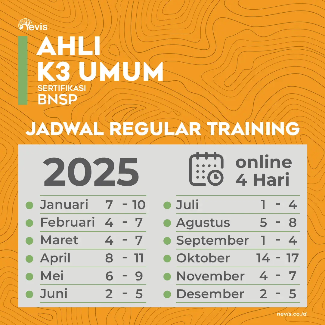 Foto Produk Pelatihan Ahli K3 Umum Sertifikasi BNSP Online