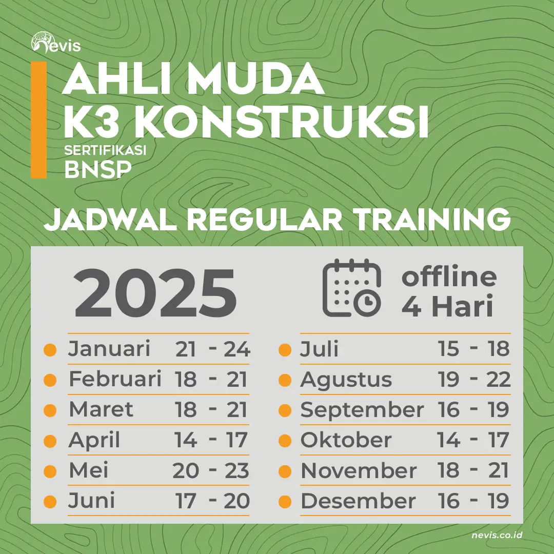 Foto Produk Pelatihan Ahli Muda K3 Konstruksi Sertifikasi BNSP Offline