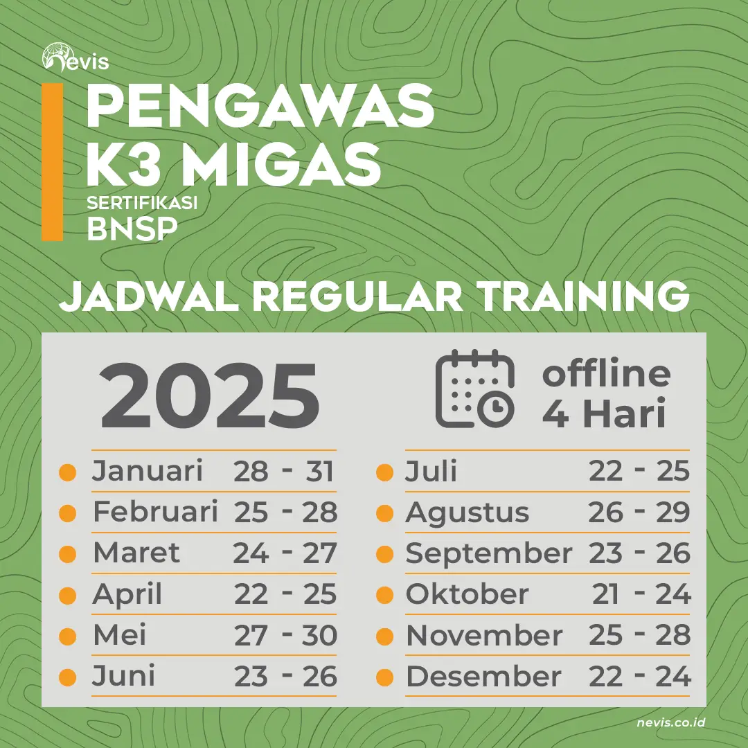 Foto Produk Pelatihan Pengawas K3 Migas Sertifikasi BNSP Offline