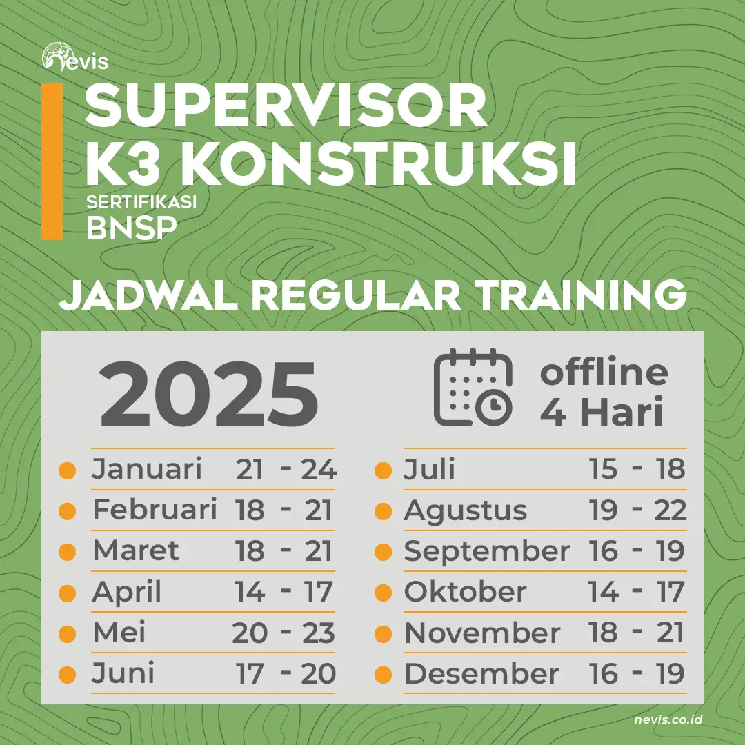 Foto Produk Pelatihan Supervisor K3 Konstruksi Sertifikasi BNSP Offline