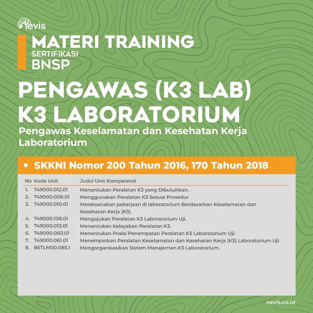 Foto Produk Pelatihan Pengawas K3 Laboratorium Sertifikasi BNSP Offline
