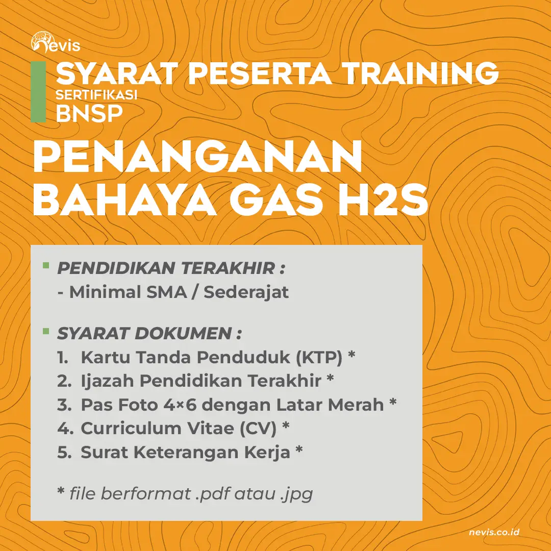 Foto Produk Pelatihan Penanganan Bahaya Gas H2S Sertifikasi BNSP Online