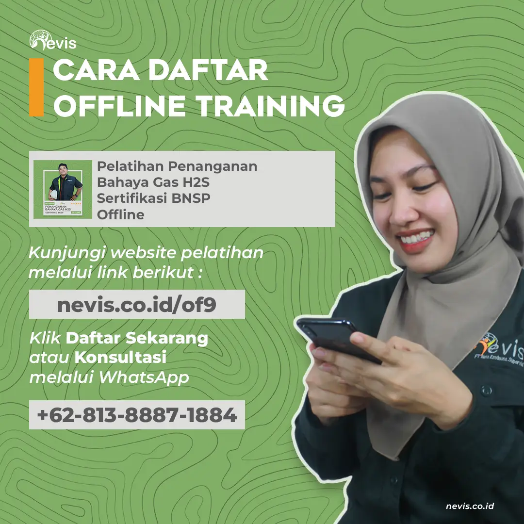 Foto Produk Pelatihan Penanganan Bahaya Gas H2S Sertifikasi BNSP Offline