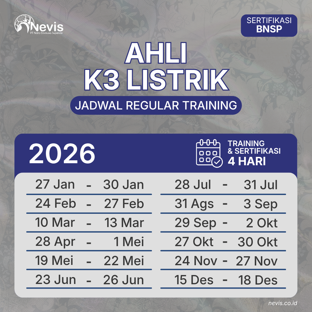 Foto Produk Pelatihan Ahli K3 Listrik Sertifikasi BNSP Offline