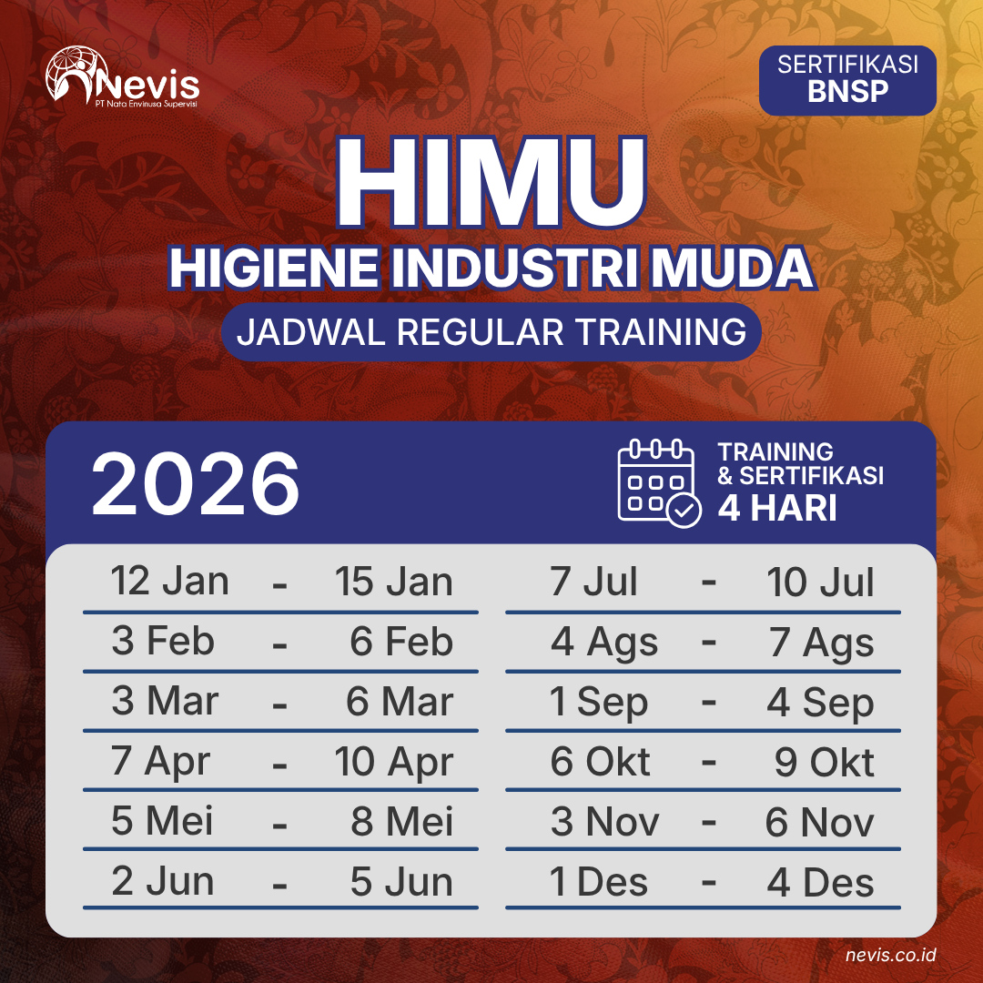 Foto Produk Pelatihan Higiene Industri Muda (HIMU) Sertifikasi BNSP Online