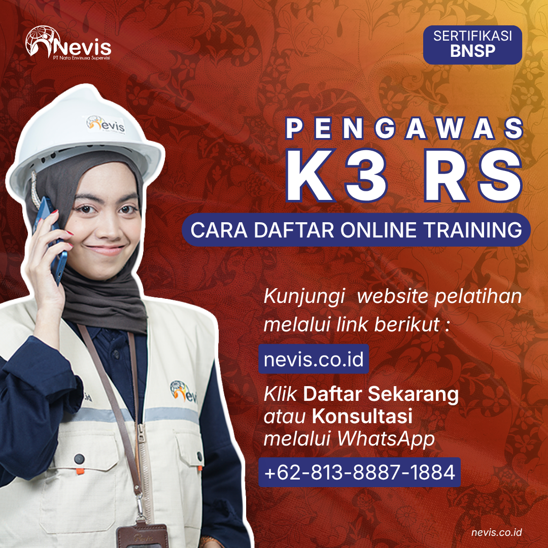 Foto Produk Pelatihan Pengawas K3 Rumah Sakit Sertifikasi BNSP Online