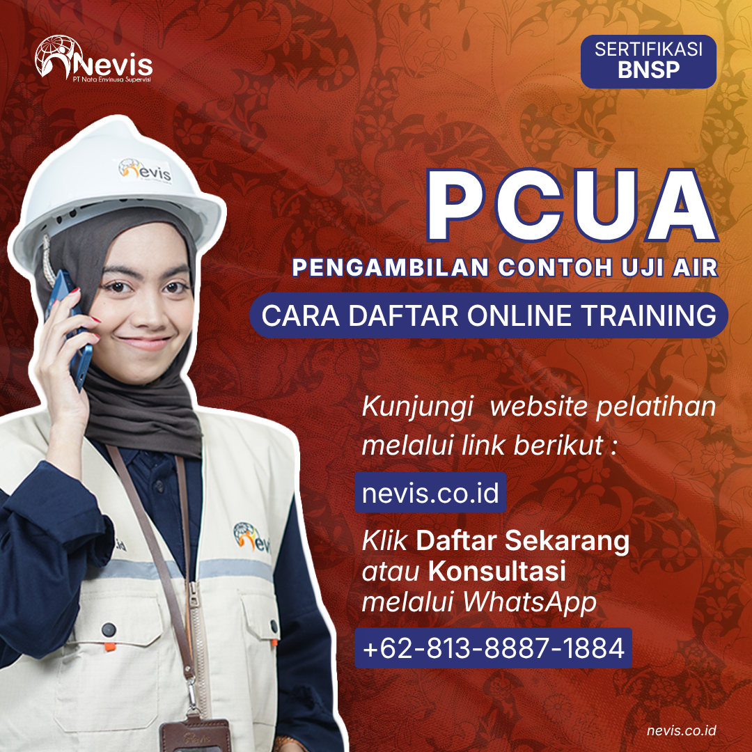Foto Produk Pelatihan Pengambil Contoh Uji Air (PCUA) Sertifikasi BNSP Online