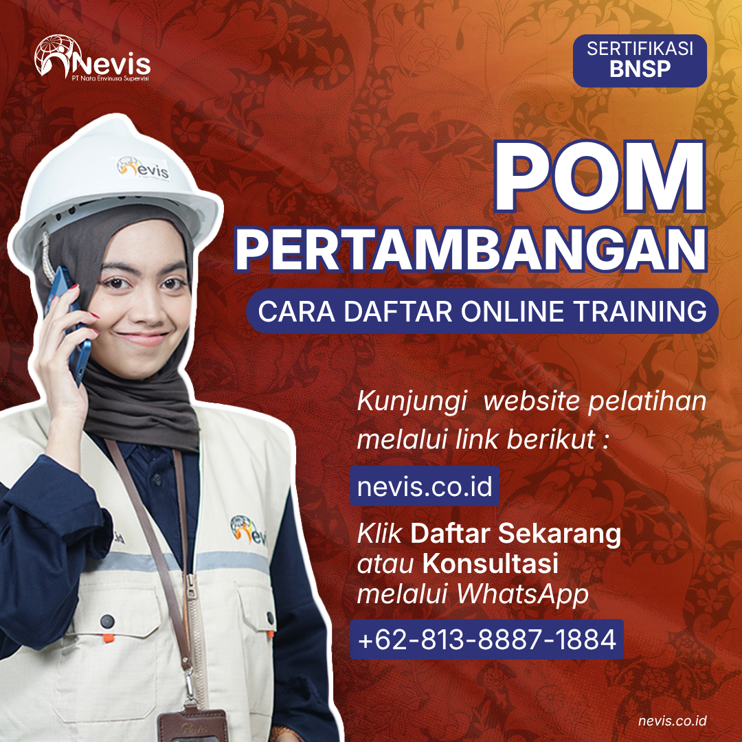 Foto Produk Pelatihan POM Pertambangan Sertifikasi BNSP Online