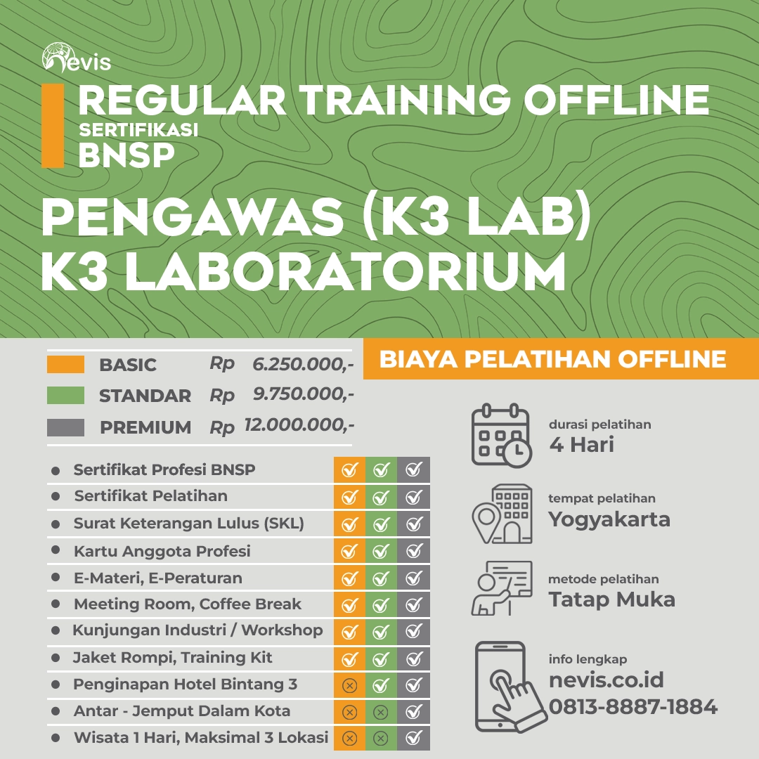 Foto Produk Pelatihan Pengawas K3 Laboratorium Sertifikasi BNSP Offline