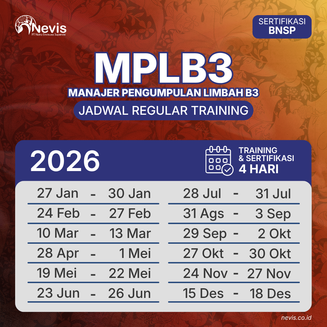 Foto Produk Pelatihan MPLB3 (Manager Pengumpulan Limbah B3) Online