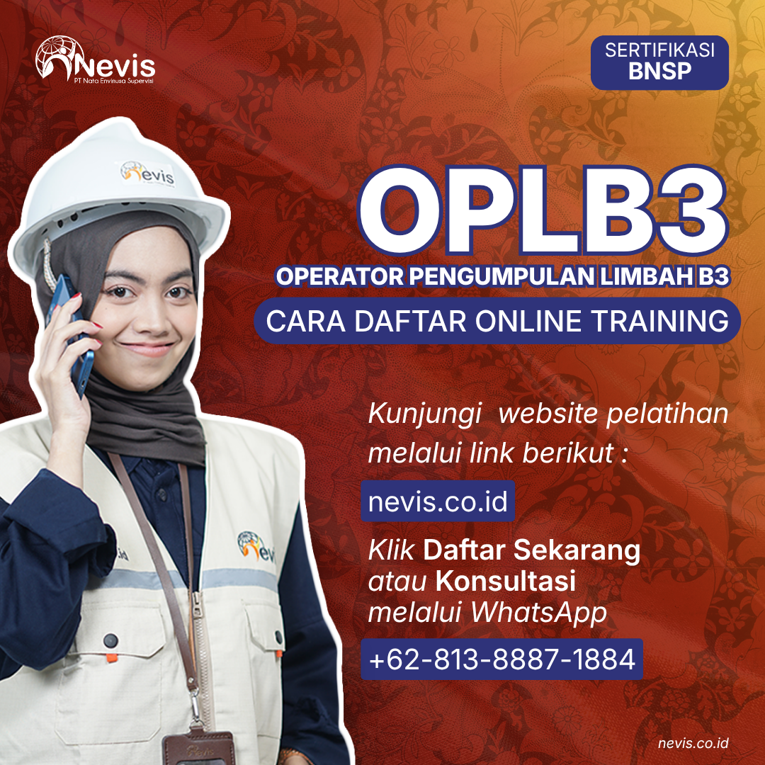 Foto Produk Pelatihan OPLB3 (Operator Pengumpulan Limbah B3) Online