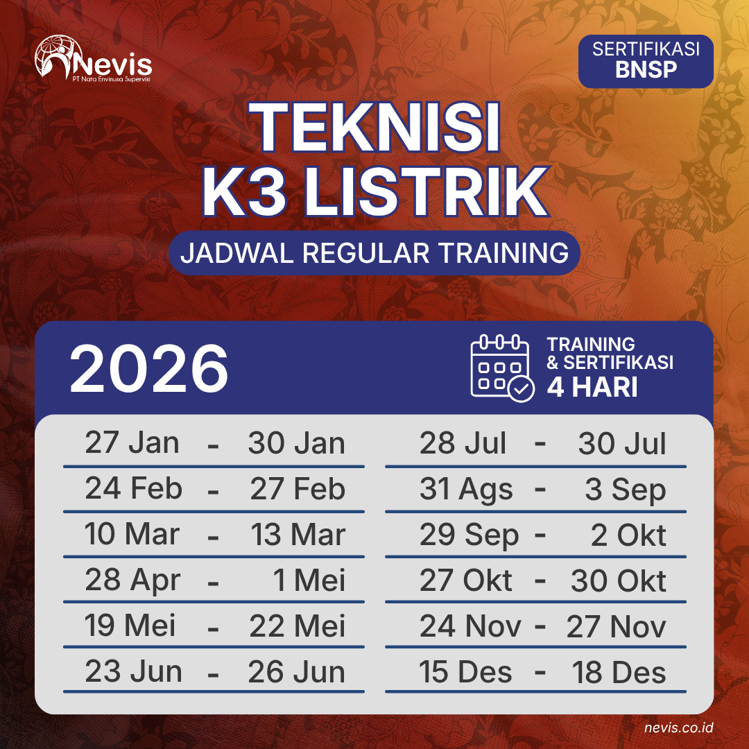 Foto Produk Pelatihan Teknisi K3 Listrik Sertifikasi BNSP Online